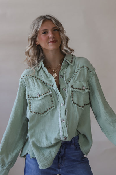 Westin Grommet Shirt Top