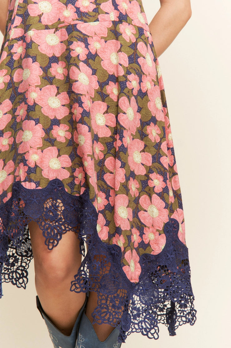 Wildflower Sunrise Slip Dress
