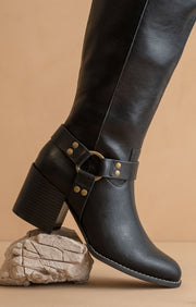 Hollywood Tall Moto Boots