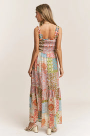 Smocked Boho Maxi Dress
