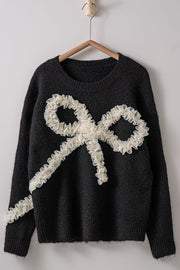Midnight Bow Pullover