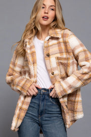 Honeycomb Haze Sherpa Jacket