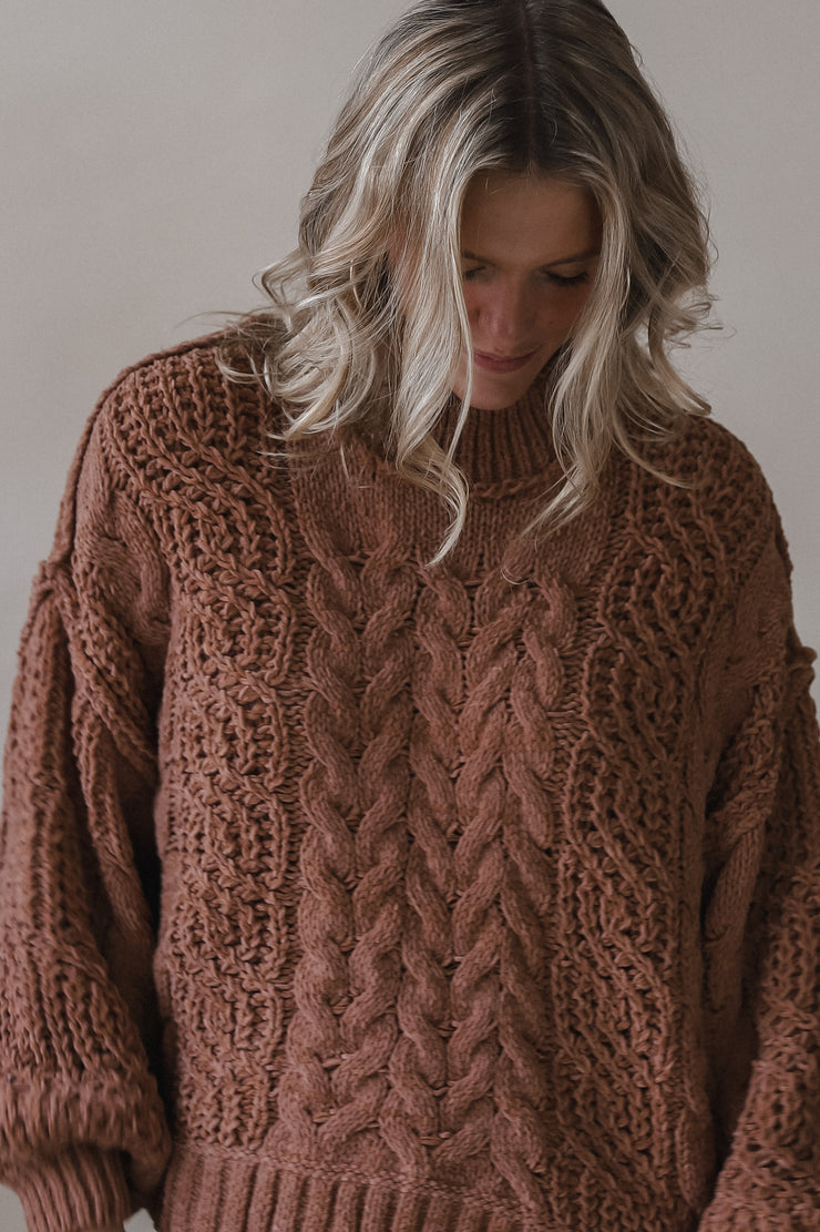 Burnt Toffee Sweater