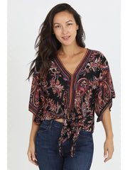 Gypsy Tie Blouse