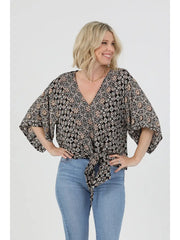 Dana Tie Blouse