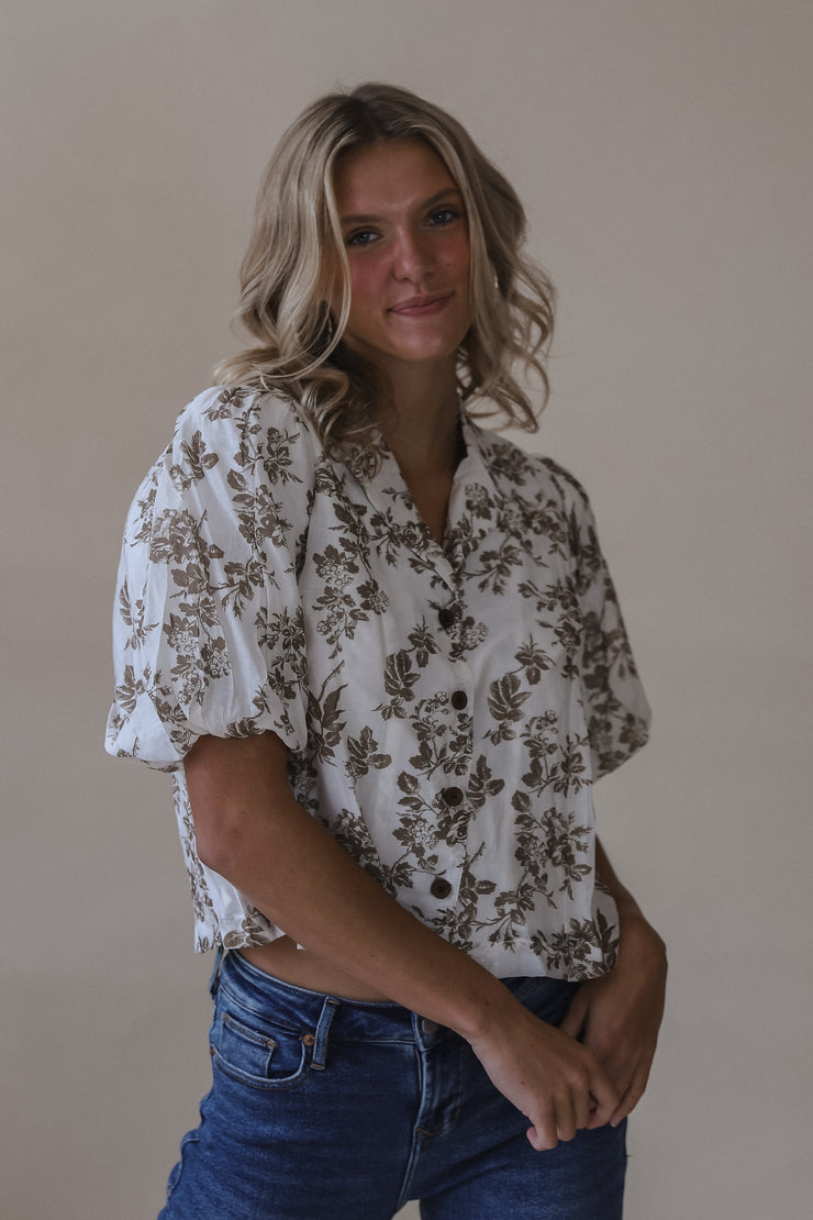 Floral Camp Blouse