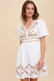 Tully Embroidered Dress