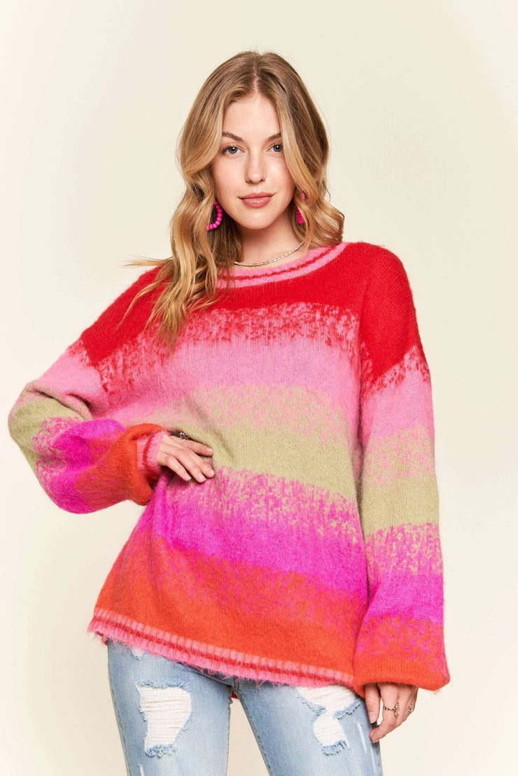 Rainbow Bright Sweater