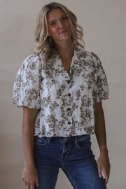 Floral Camp Blouse