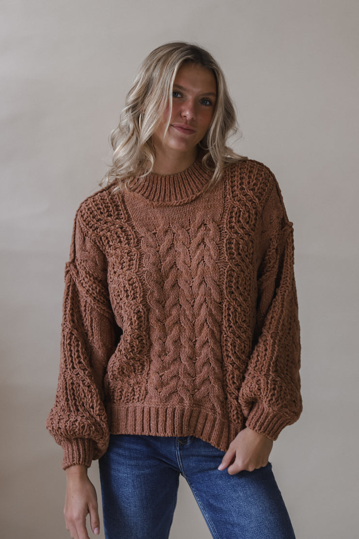 Burnt Toffee Sweater