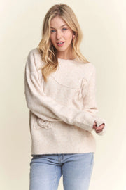 Ivory Rose Sweater