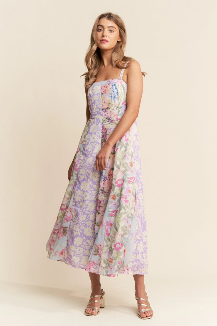 Pastel Dreams Midi Dress