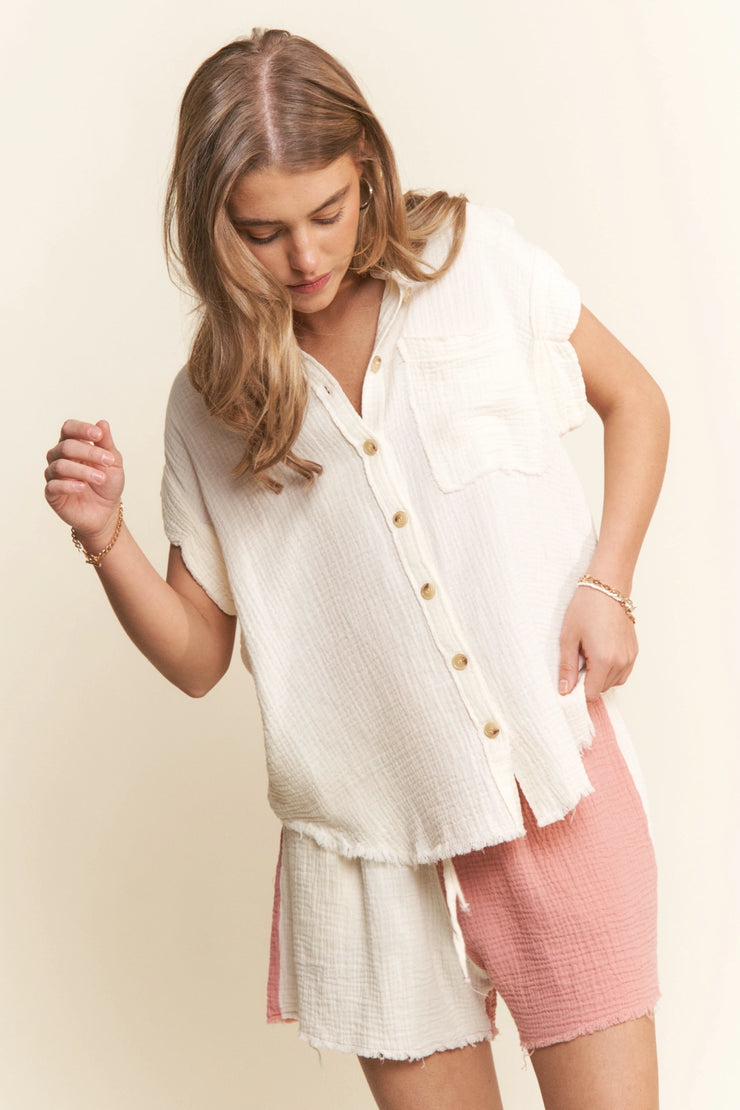 Extra Cream Buttondown