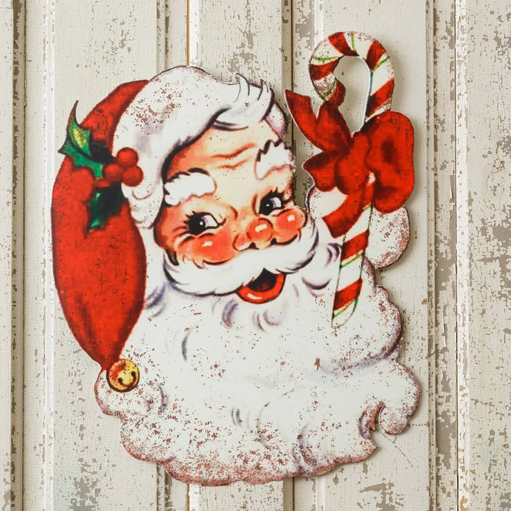 Vintage Santa Sign