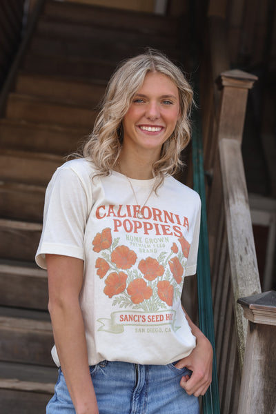 California Poppies Tee