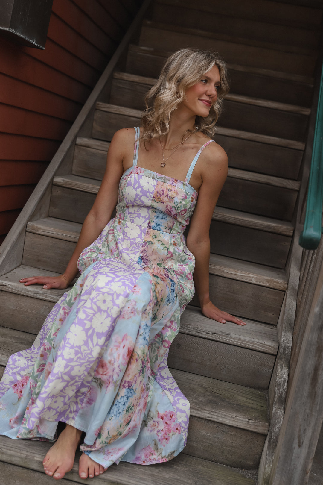 strapless open back dress Daphne Pastel Floral Corset Mini Dress – Ellaé Lisqué