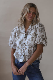 Floral Camp Blouse