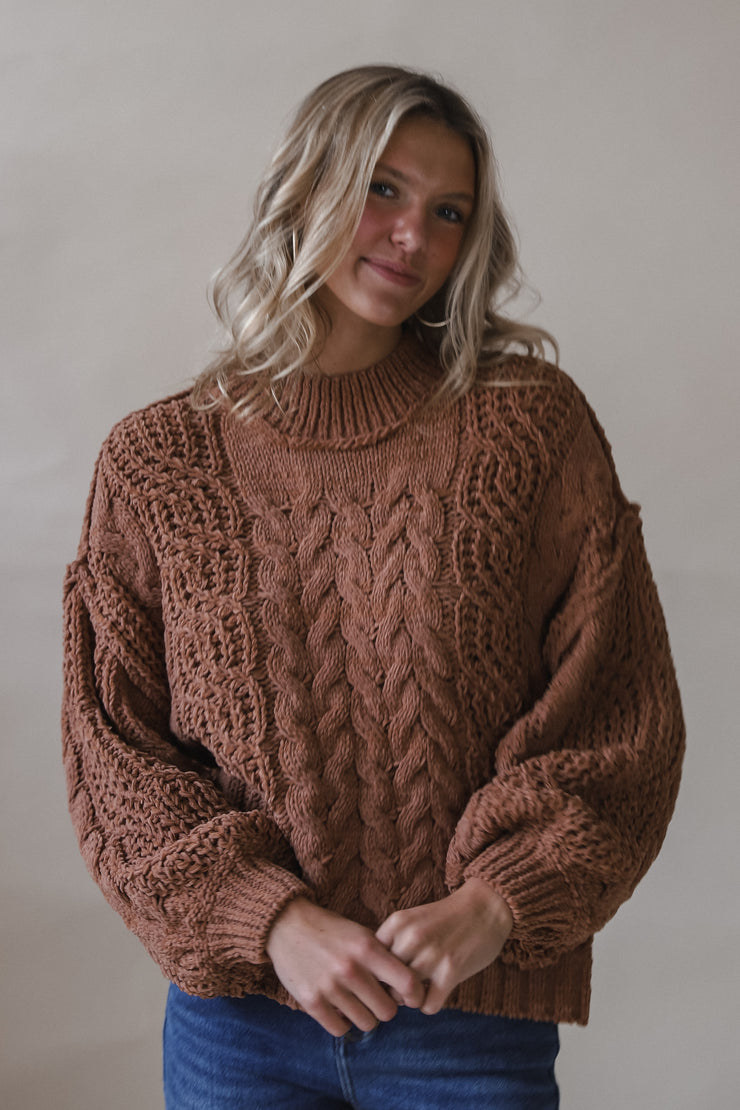 Burnt Toffee Sweater