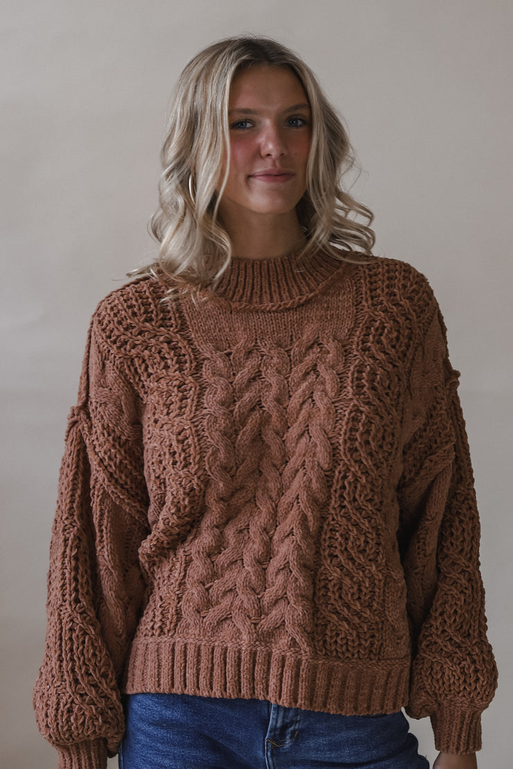 Burnt Toffee Sweater