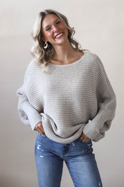 Mocha Batwing Sweater