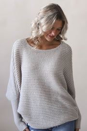 Mocha Batwing Sweater