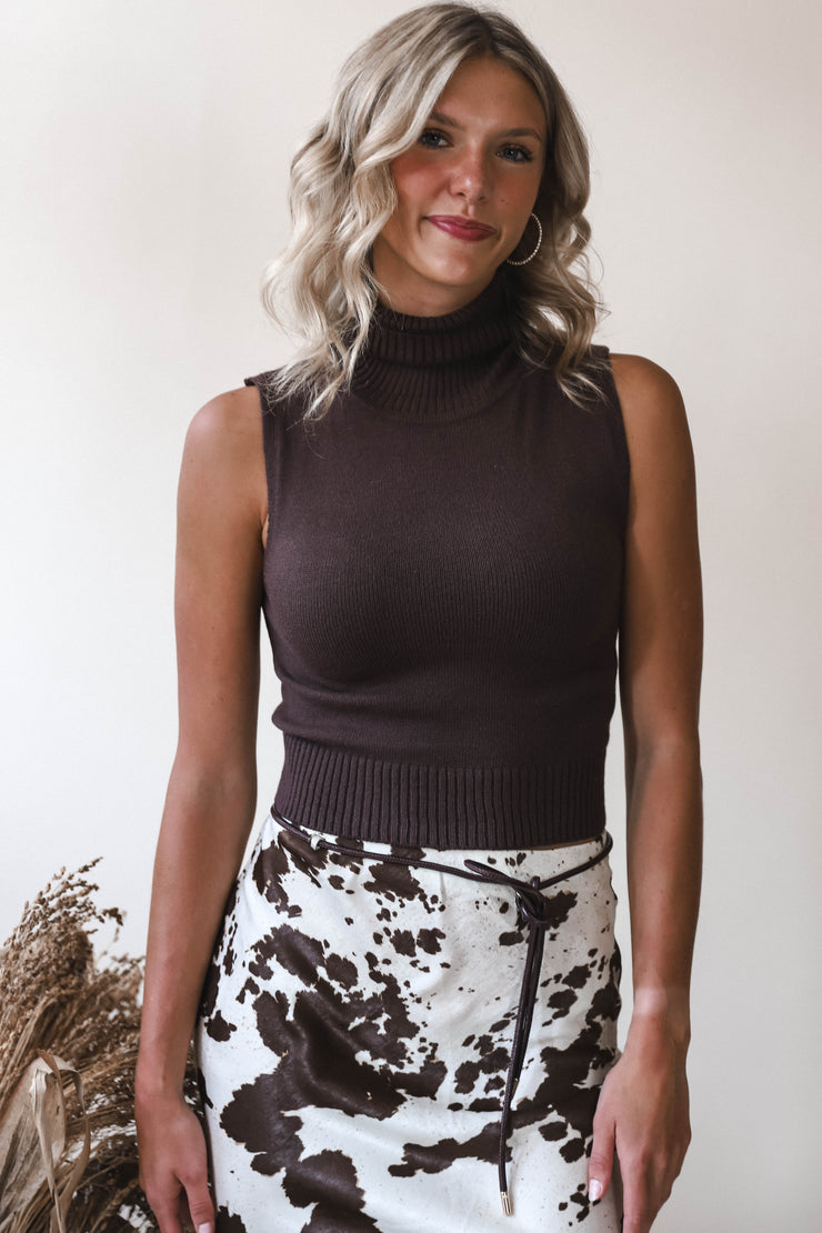 Cocoa Muse Sweater Tank