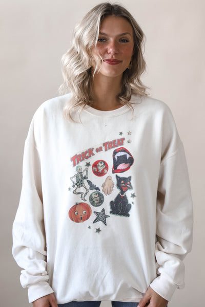 Trick Or Treat Vintage Sweatshirt