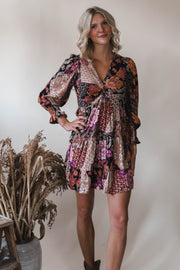 Twilight Petals Mini Dress