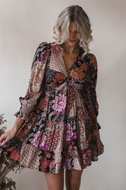 Twilight Petals Mini Dress