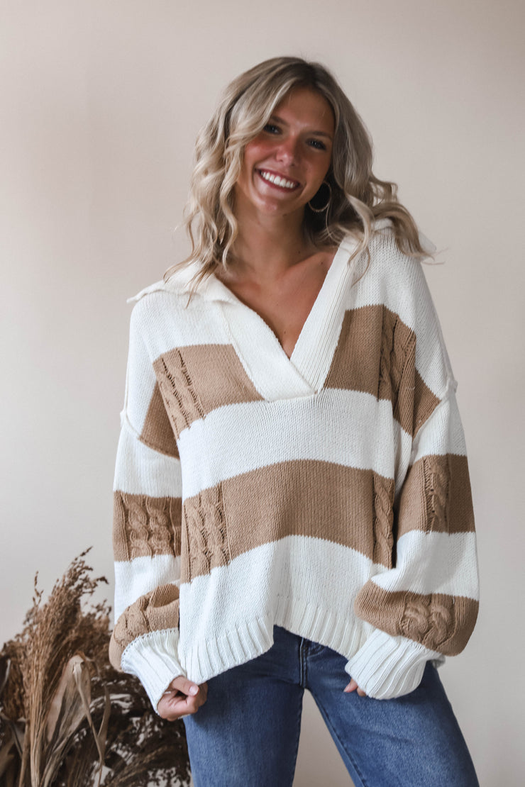 Sierra Stripe Pullover