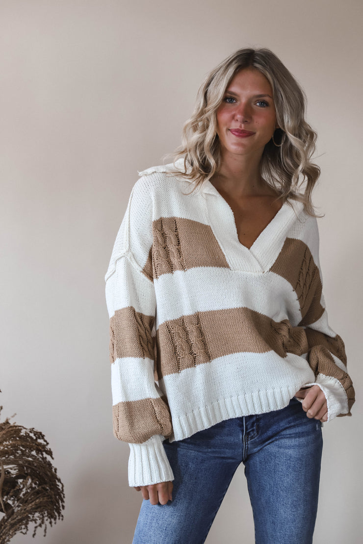 Sierra Stripe Pullover
