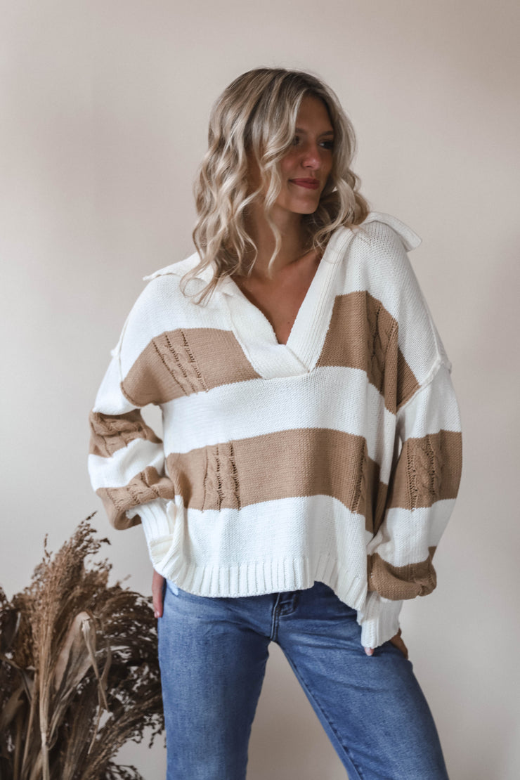 Sierra Stripe Pullover