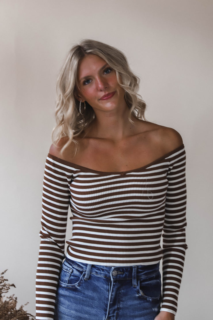 Mocha Ripple Tee