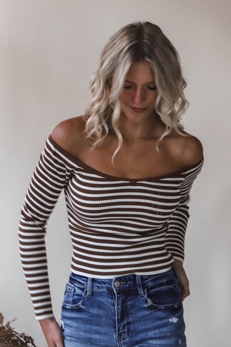Mocha Ripple Tee