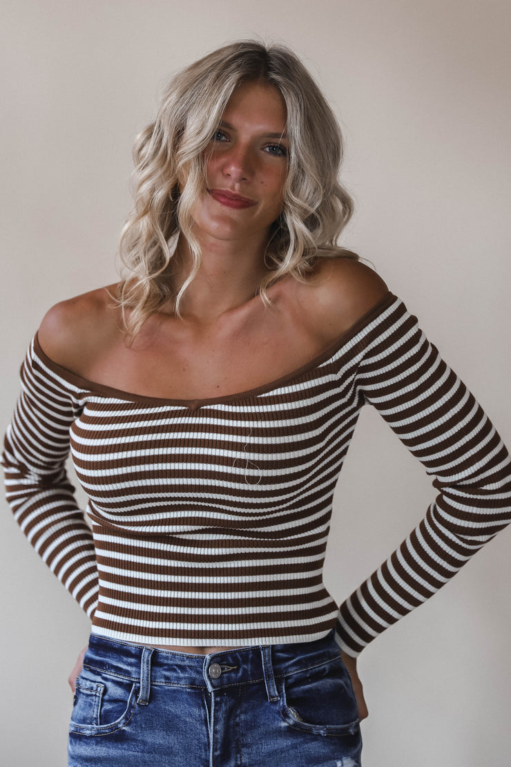 Mocha Ripple Tee