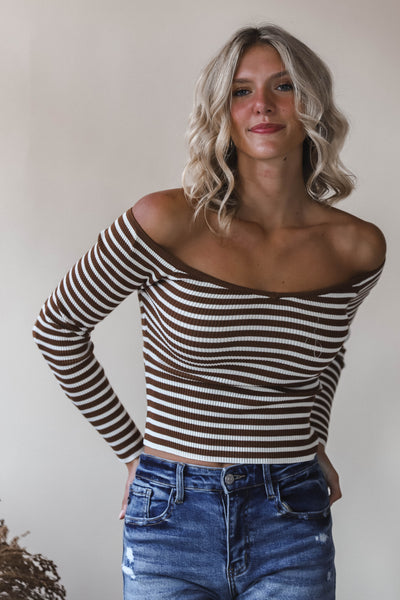 Mocha Ripple Tee