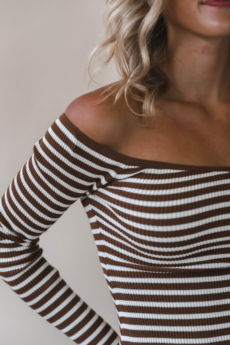 Mocha Ripple Tee