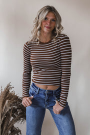 Cinnamon Stripe Tee