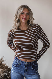 Cinnamon Stripe Tee