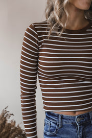 Cinnamon Stripe Tee