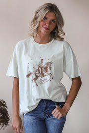 Rodeo Western Boxy Blouse