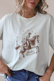 Rodeo Western Boxy Blouse