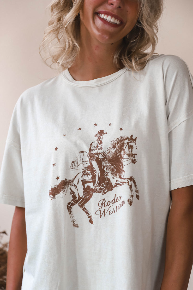 Rodeo Western Boxy Blouse