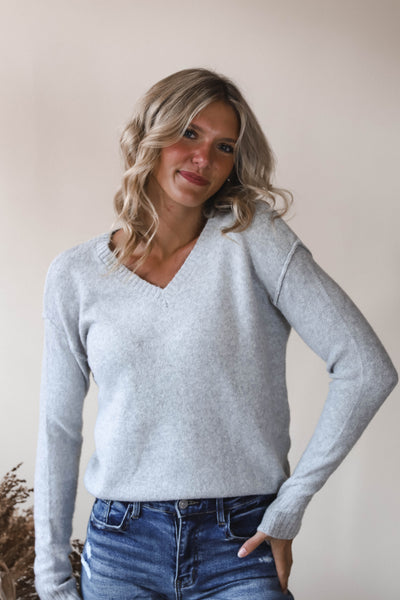 Silver Drift Sweater