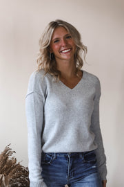 Silver Drift Sweater