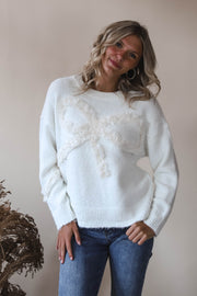 Sugarplum Bow Pullover
