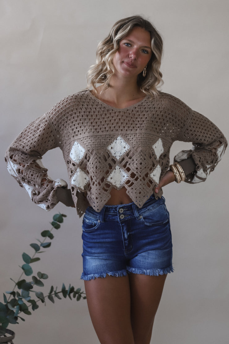Grandma's Attic Crochet Sweater