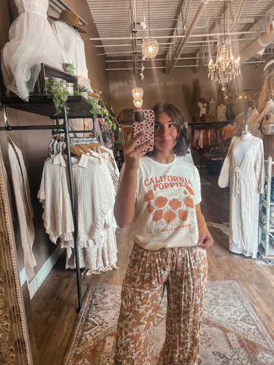 California Poppies Tee