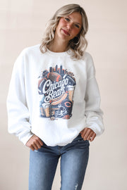 Da Bears White Sweatshirt