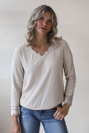 The Afternoon Latte Blouse
